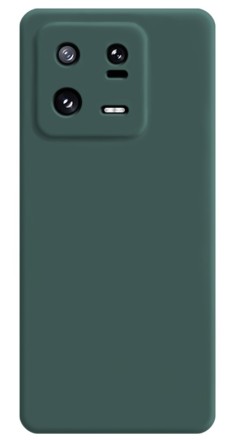 Накладка силиконовая Silicone Cover для Xiaomi 13 зеленая