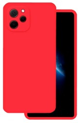Накладка силиконовая Silicone Cover для Huawei Nova Y61 красная