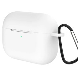 Чехол силиконовый для Apple AirPods Pro белый