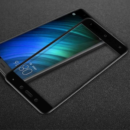 Защитное стекло для Xiaomi Redmi Note 4X полноэкранное черное 5D