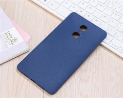 Накладка силиконовая для Xiaomi Redmi Note 4X кремний синяя