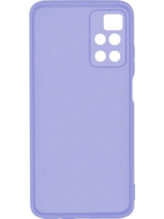 Накладка силиконовая Silicone Cover для Poco M4 Pro 5G / Xiaomi Redmi Note 11S 5G сиреневая