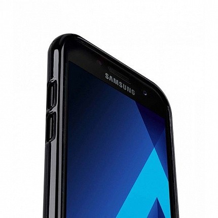 Накладка силиконовая Melkco Poly Jacket для Samsung Galaxy A5 (2017) A520 черная