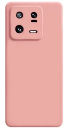 Накладка силиконовая Silicone Cover для Xiaomi 13 розовая