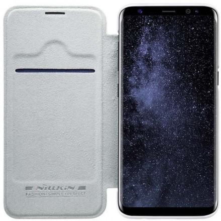 Чехол-книжка Nillkin Qin Leather Case для Samsung Galaxy S8 Plus G955 белый