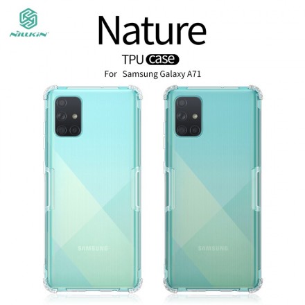 Накладка Nillkin Nature TPU Case силиконовая для Samsung Galaxy A71 SM-A715 прозрачно-черная