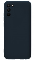 Накладка силиконовая Silicone Cover для Samsung Galaxy S20 FE G780 синяя