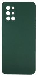 Накладка силиконовая Soft Touch для OnePlus 9R тёмно-зеленая