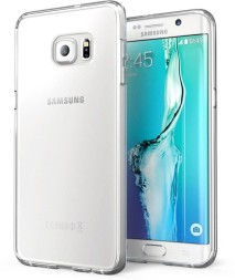 Накладка силиконовая для Samsung Galaxy S6 Edge+ G928 прозрачная