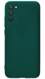 Накладка силиконовая Silicone Cover для Samsung Galaxy S20 FE G780 зелёная