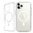 Накладка силиконовая MagSafe для Apple iPhone 13 Pro Max прозрачная