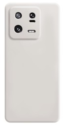 Накладка силиконовая Silicone Cover для Xiaomi 13 белая