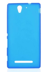 Накладка силиконовая для Sony Xperia T3 синяя