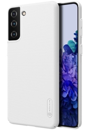Накладка пластиковая Nillkin Frosted Shield для Samsung Galaxy S21 Plus G996 Белая