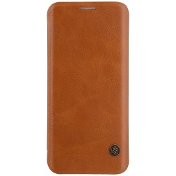 Чехол-книжка Nillkin Qin Leather Case для Samsung Galaxy S9 Plus G965 коричневый