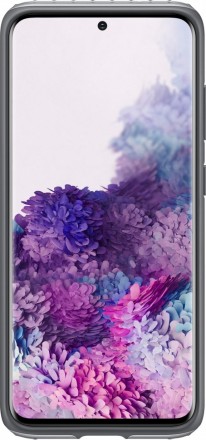Накладка Samsung Protective Standing Cover для Samsung Galaxy S20 G980 EF-RG980CSEGRU серебристая