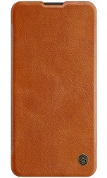 Чехол-книжка Nillkin Qin Leather Case для Huawei P40 коричневый