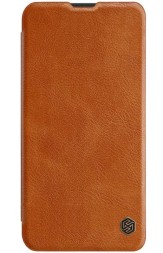 Чехол-книжка Nillkin Qin Leather Case для Samsung Galaxy M10 M105 коричневый