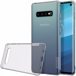 Накладка Nillkin Nature TPU Case силиконовая для Samsung Galaxy S10 SM-G973 прозрачно-черная