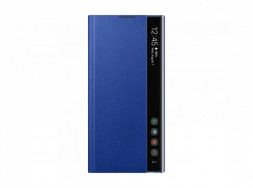 Чехол Clear View Standing Cover для Samsung Galaxy Note 10 Plus N975 EF-ZN975CLEGRU синий