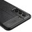 Накладка силиконовая для Samsung Galaxy S21 FE G990 под кожу чёрная