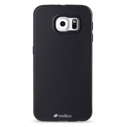 Накладка Melkco Poly Jacket силиконовая для Samsung Galaxy S7 G930 Black Mat (черная)
