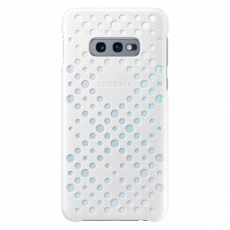 Накладка Samsung Pattern Cover для Samsung Galaxy S10e G970 белая