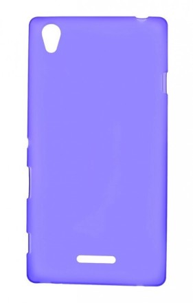 Накладка силиконовая для Sony Xperia T3 фиолетовая