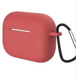 Чехол силиконовый для Apple AirPods Pro красный