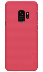Накладка пластиковая Nillkin Frosted Shield для Samsung Galaxy S9 G960 красная