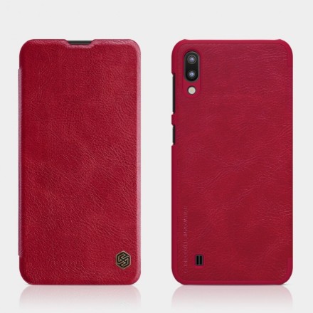 Чехол-книжка Nillkin Qin Leather Case для Samsung Galaxy M10 M105 красный