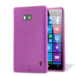Силиконовая накладка для Nokia Lumia 930 фиолетовая