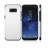 Накладка силиконовая для Samsung Galaxy S8 Plus G955 карбон белая
