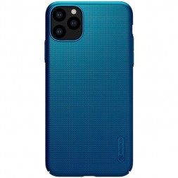 Накладка Nillkin Frosted Shield пластиковая для iPhone 11 Pro Blue (синяя)