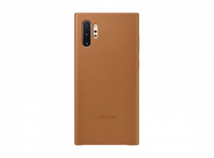 Накладка Samsung Leather Cover для Samsung Galaxy Note 10 Plus N975 EF-VN975LAEGRU коричневая