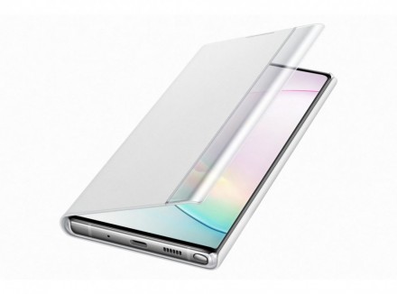 Чехол Clear View Standing Cover для Samsung Galaxy Note 10 Plus N975 EF-ZN975CWEGRU белый