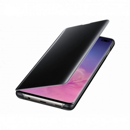 Чехол Samsung Clear View Cover для Samsung Galaxy S10 Plus G975 EF-ZG975CBEGRU чёрный