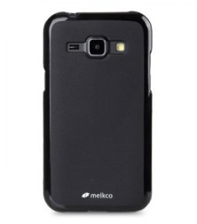 Накладка Melkco силиконовая для Samsung Galaxy J1 J100 черная