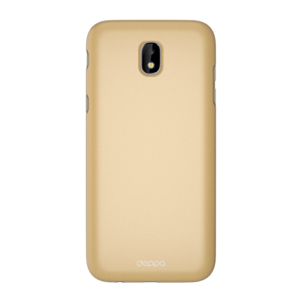 Накладка пластиковая Deppa Air Case для Samsung Galaxy J5 (2017) J530 золотая