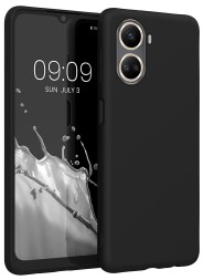 Накладка силиконовая Silicone Cover для Huawei Nova 10 SE чёрная