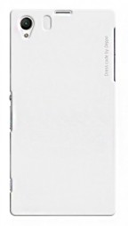 Накладка Deppa Air Case пластиковая для Sony Xperia Z1 белая + пленка