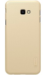 Накладка пластиковая Nillkin Frosted Shield для Samsung Galaxy J4 Plus 2018 J415 золотая