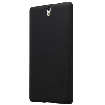 Накладка пластиковая Nillkin Frosted Shield для Sony Xperia C5 Ultra черная