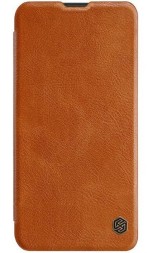 Чехол-книжка Nillkin Qin Leather Case для Samsung Galaxy M20 M205 коричневый