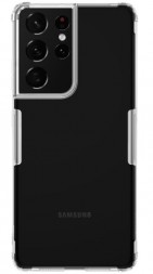 Накладка силиконовая Nillkin Nature TPU Case для Samsung Galaxy S21 Ultra G998 прозрачная