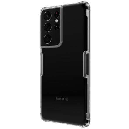 Накладка силиконовая Nillkin Nature TPU Case для Samsung Galaxy S21 Ultra G998 прозрачная