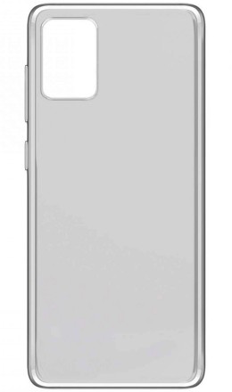 Накладка силиконовая для Samsung Galaxy Note 10 Lite N770 прозрачно-черная