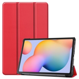 Чехол для Samsung Galaxy Tab S6 Lite T610/T615 на пластиковой основе красный