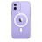 Накладка силиконовая MagSafe для iPhone 12 / iPhone 12 Pro прозрачная