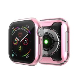 Накладка силиконовая для Apple Watch 4 Series 40mm розовая